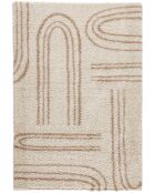 Tapis shaggy Olympe 1068 beige