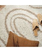 Tapis shaggy Olympe 1068 beige
