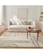 Tapis shaggy Olympe 1068 beige
