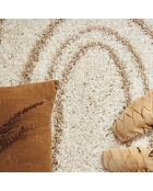 Tapis shaggy Olympe 1068 beige