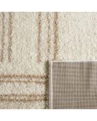 Tapis shaggy Olympe 1068 beige