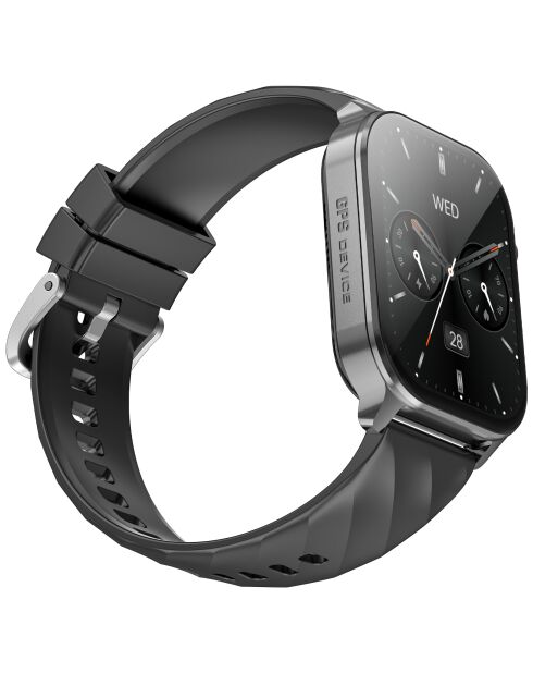 Montre connectée GPS edition VIVA-PRO bracelet silicone noire