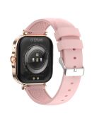 Montre connectée AMOLED Edition Véga bracelet silicone rose