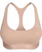 Brassière non doublée rose nude