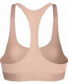 Brassière non doublée rose nude