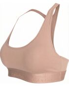Brassière non doublée rose nude