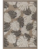 Tapis aspect jute TULUM 9062 beige/noir