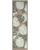 Tapis aspect jute TULUM 9062 beige/noir