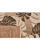 Tapis aspect jute TULUM 9062 beige/noir
