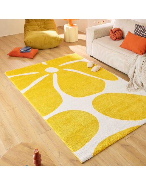 Tapis GROOVY 385 jaune