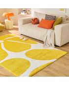 GROOVY 385 gelber Teppich