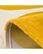GROOVY 385 gelber Teppich