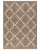Tapis aspect jute TULUM 9041 marron