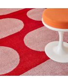Tapis GROOVY 381 rouge/rose