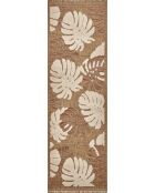 Tapis aspect jute TULUM 9062 terra