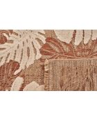 Tapis aspect jute TULUM 9062 terra