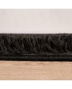 Tapis shaggy doux Cosy 902 uni noir
