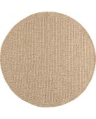 Fodera per cuscino Nature 8751 beige effetto juta