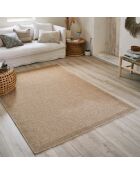 Fodera per cuscino Nature 8751 beige effetto juta