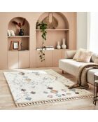 Alfombra crema DELYA 3063