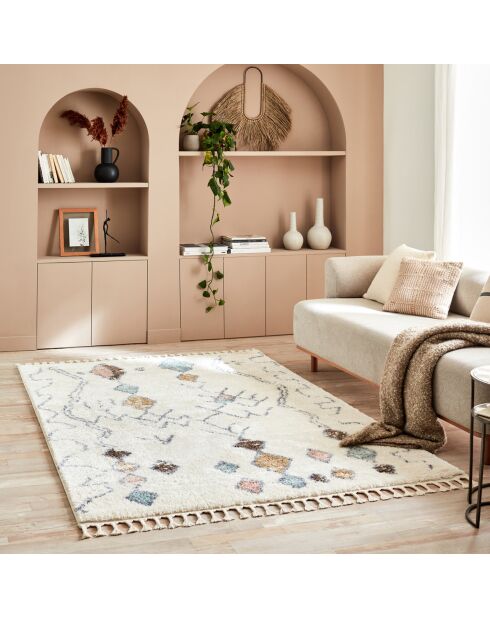 Alfombra crema DELYA 3063