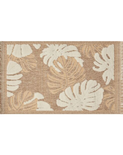 Alfombra con aspecto de yute TULUM 9062 beige/amarillo