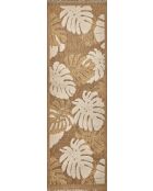 Alfombra con aspecto de yute TULUM 9062 beige/amarillo