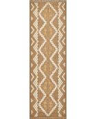 Tapis aspect jute TULUM 9054 beige/jaune