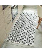 AZULEJO 754 zwart/wit tapijt