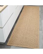Fodera per cuscino Nature 8729 beige effetto juta