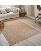 Fodera per cuscino Nature 8729 beige effetto juta