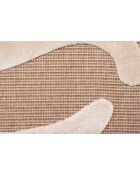 Tapis Palma 9493 marron/blanc