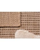 Tapis Palma 9493 marron/blanc