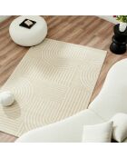 Alfombra crema Bianca 163