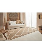 Alfombra con aspecto de yute TULUM 9041 beige/amarillo
