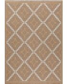 Alfombra con aspecto de yute TULUM 9041 beige/amarillo