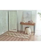 Tapis aspect jute TULUM 9048 marron