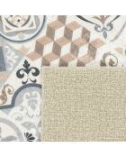 Tapis AZULEJO 755 marron