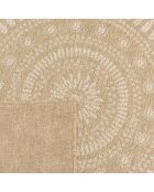 Fodera per cuscino Nature 8874, bianco/beige, effetto juta