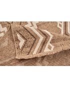 Tapis aspect jute TULUM 9054 marron