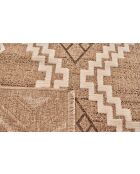 Tapis aspect jute TULUM 9054 marron