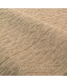 Fodera per cuscino Nature 8729 beige effetto juta