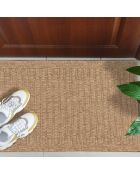 Fodera per cuscino Nature 8751 beige effetto juta