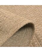 Fodera per cuscino Nature 8751 beige effetto juta