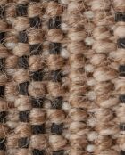 Tappeto effetto juta TULUM 9041 beige/nero