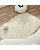 Alfombra crema Bianca 163