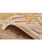 Alfombra con aspecto de yute TULUM 9062 beige/amarillo