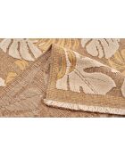 Alfombra con aspecto de yute TULUM 9062 beige/amarillo