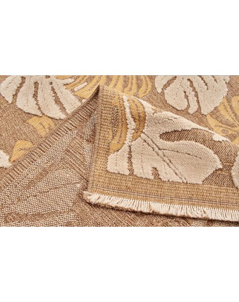 Alfombra con aspecto de yute TULUM 9062 beige/amarillo