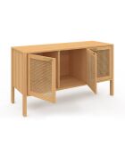 Anrichte Eve mit 3 Türen aus Dosenholz - 110x40x60 cm